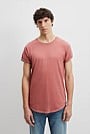 Australian Cotton Longline Garment Dyed T-Shirt