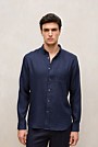 Regular Fit Linen Long Sleeve Shirt