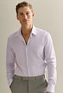 Tailored Fit Yarn Dyed Cotton Smart Shirt