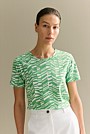 Australian Cotton Abstract Geo T-shirt