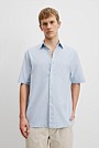 Relaxed Fit Cotton Short Sleeve Oxford Shirt
