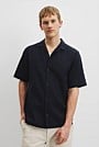 Short Sleeve Cotton Slub Shirt