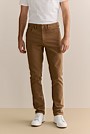 Regular Fit Garment Dyed Twill Five Pocket Pant