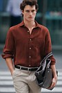 Regular Fit Organically Grown Linen Shirt