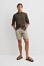 Organically Grown Linen Drawcord Short