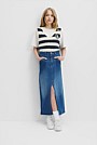 Teen Denim Midi Skirt