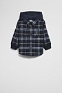 Hooded Check Shirt