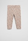 Organically Grown Cotton Blend Leopard Legging