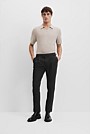 Cotton Pleat Buckle Pant