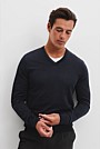 Australian Merino Wool V-Neck Knit