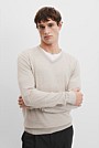 Australian Merino Wool V-Neck Knit