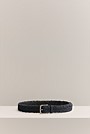 Dundas Woven Leather Belt