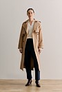 Double Cloth Trench Coat