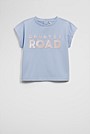 Organically Grown Cotton Sequin Logo T-Shirt