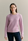 Merino Rib Pointelle Crew
