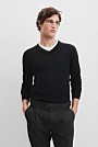 Australian Merino Wool V-Neck Knit