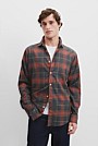 Regular Fit Australian Good Earth Cotton Flannel Check Shirt