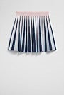 Pleated Knit Skirt