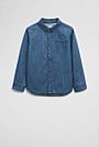 Organically Grown Cotton Denim Shirt