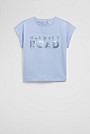 Organically Grown Cotton Sequin Logo T-Shirt