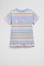 Cotton T-Shirt Logo Dress