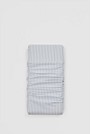 Brae Australian Cotton Stripe King Flat Sheet