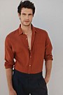 Organically Grown Linen Regular Fit Shirt