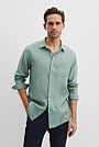 Regular Fit Organically Grown Linen Shirt