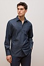 Regular Fit Denim Chambray Shirt