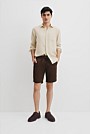 Organically Grown Linen Drawcord Short