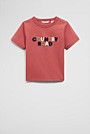 Organically Grown Cotton Boucle Logo T-Shirt