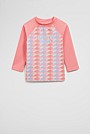 Geometric Print Rash Vest