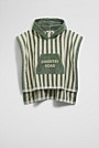 Australian Cotton Logo Stripe Poncho