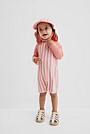 Stripe Logo Swimsuit