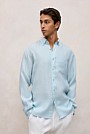 Regular Fit Linen End On End Shirt