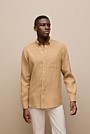 Regular Fit Linen End On End Shirt