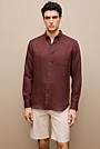 Regular Fit Linen Classic Long Sleeve Shirt