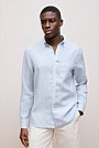 Regular Fit Linen Glen Check Shirt
