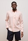Regular Fit Linen Classic Long Sleeve Shirt