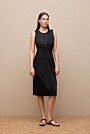 Cotton Twist Front Dress
