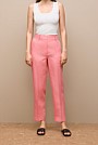 Linen Tapered Leg Pant
