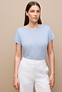 Linen Cotton Relaxed Crew T-shirt
