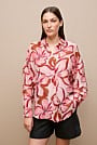 Peony Linen Silk Resort Shirt