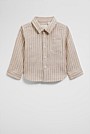 Organically Grown Linen Long Sleeve Linen Shirt