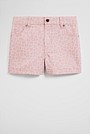 Hi Rise Denim Short
