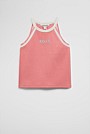 Cotton Logo Halter Tank