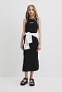 Teen Stripe Rib Tank Dress