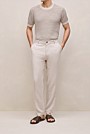 Linen Tailored Relaxed Pant