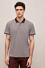 Cotton Birdseye Tipped Polo