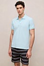 Pique Monogram Short Sleeve Polo